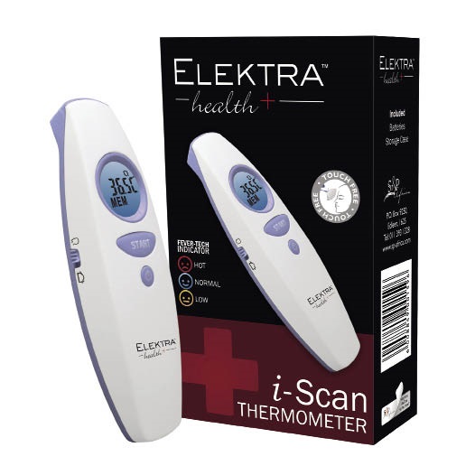 Elektra se i-Scan-termometer met badtemperatuurlee
