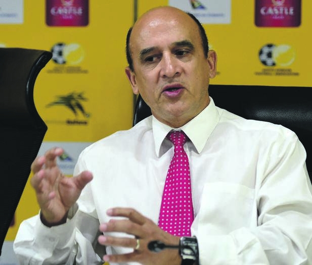 MAKING A POINT Safa acting chief executive Russell Paul. Picture: Lucky Nxumalo
