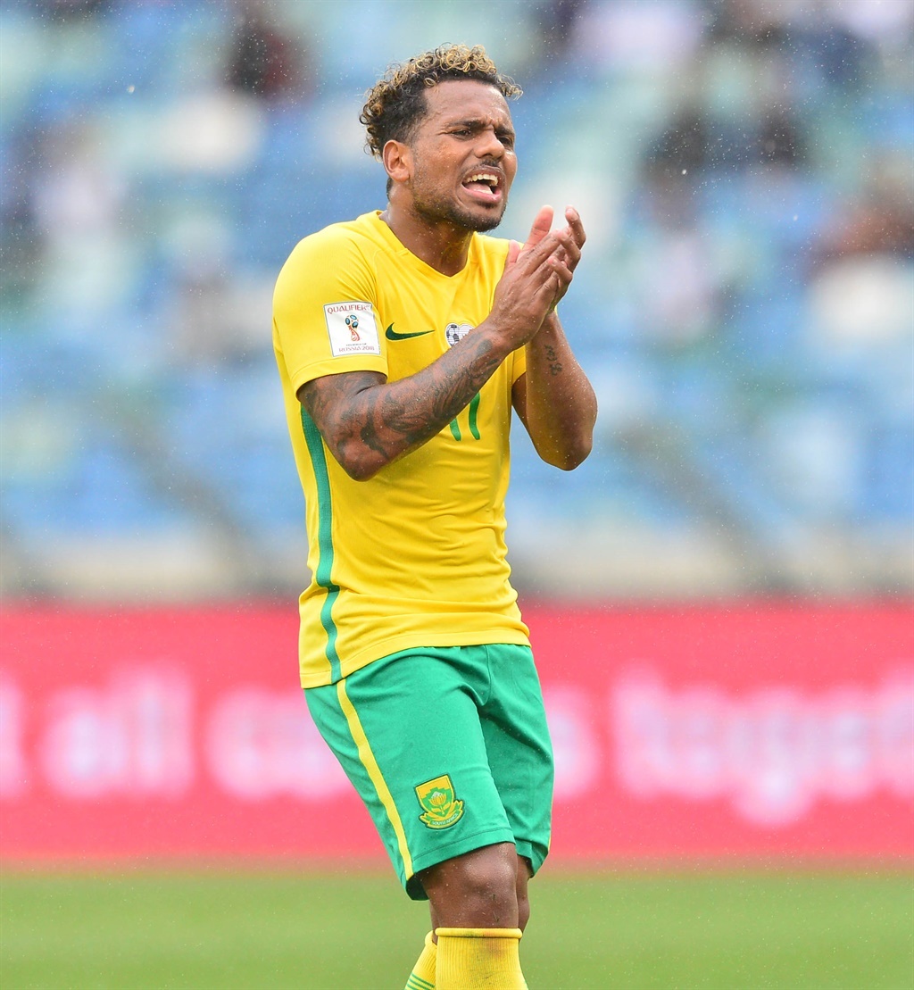 In-form Cape Town City striker Kermit Erasmus was expected to named in the Bafana squad.
Photo: BackpagePix
