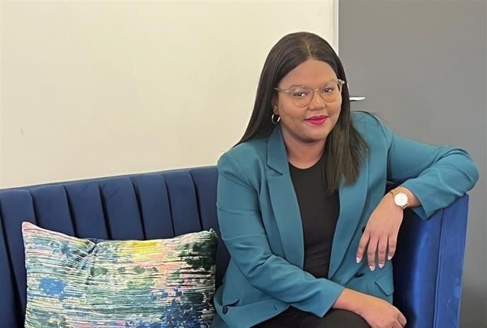 Lesego Daniels is a 33-year-old businessperson and furniture designer. Photo: Supplied
