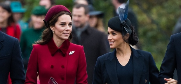 Duchess of Cambridge and Duchess of Sussex. (Photo: Getty/Gallo Images)