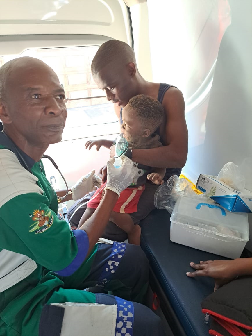 Little Thoriso Kgobane received help. photo suppli