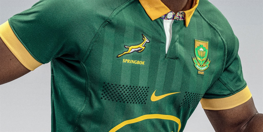 Springbok home jersey