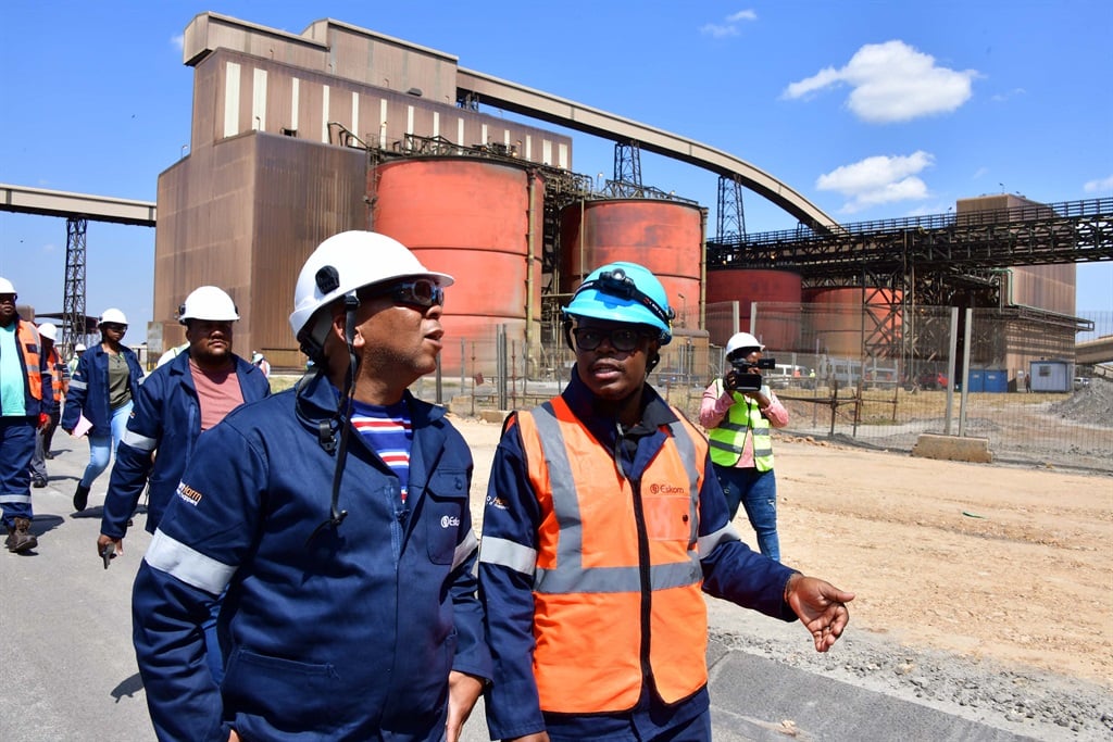 Minister of Electricity Kgosientsho Ramokgopa visits Ankerlig and Koeberg power stations on Friday