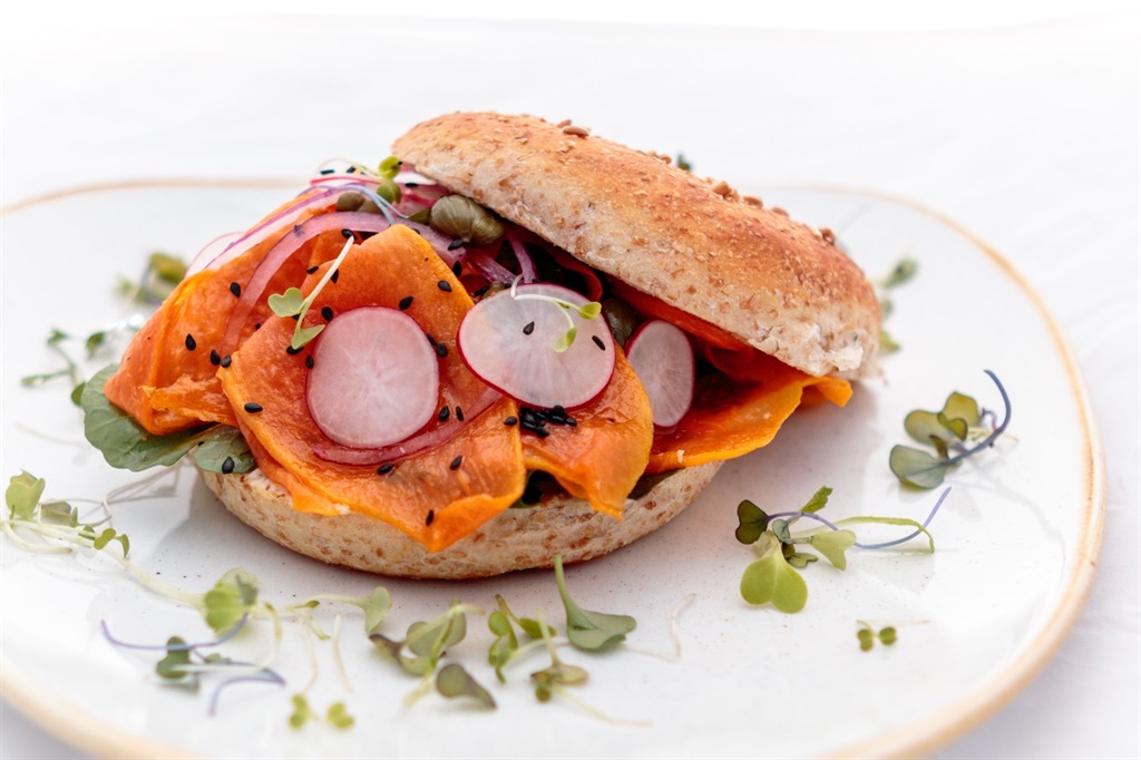 A salmon bagel: There's no salmon in this bagel and it's still really good
Pictures:supplied 