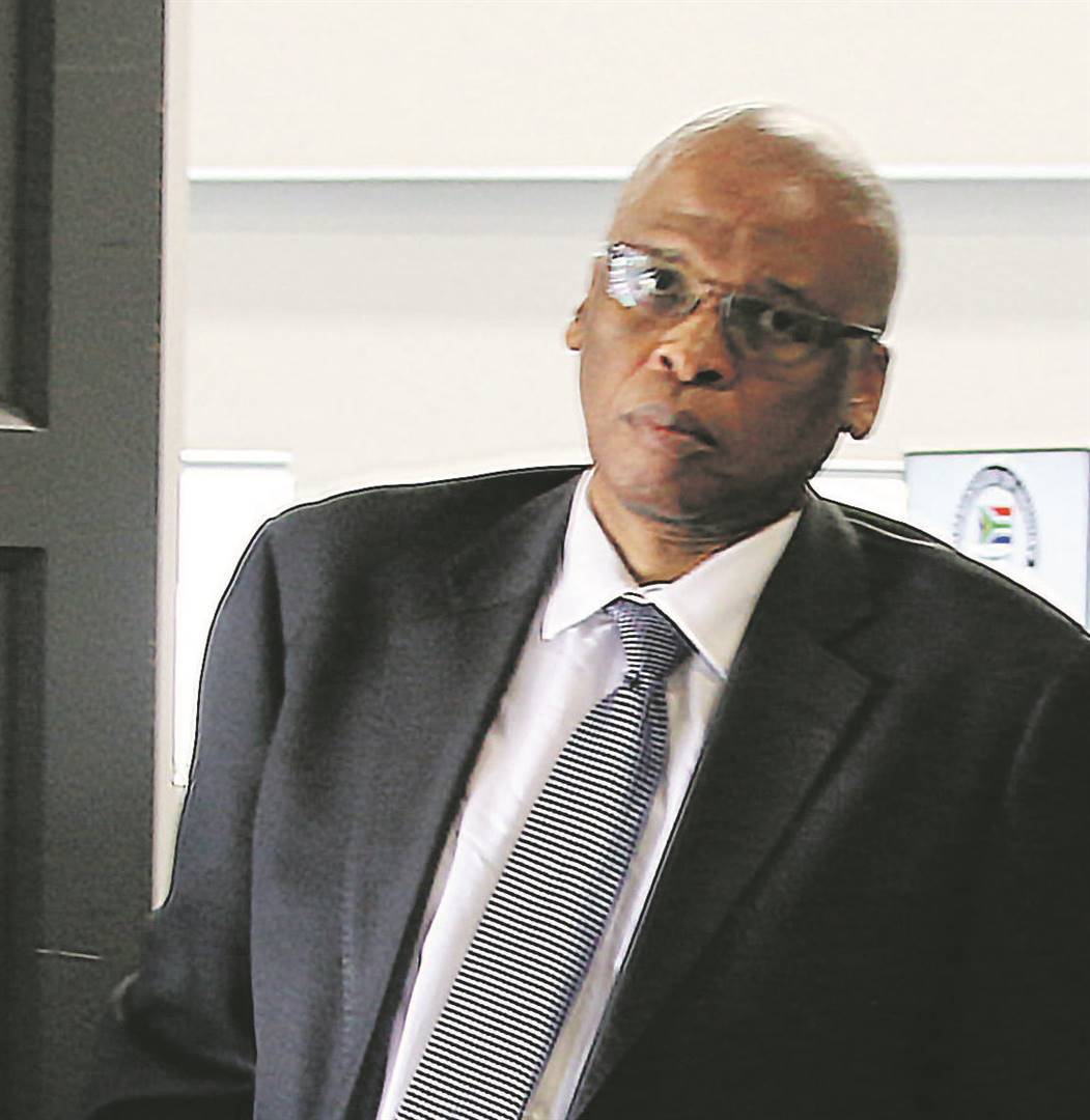 Former director-general of mineral resources Thibedi Ramontja at the Zondo Commission.            Photo by        Zukhanye Mtebele