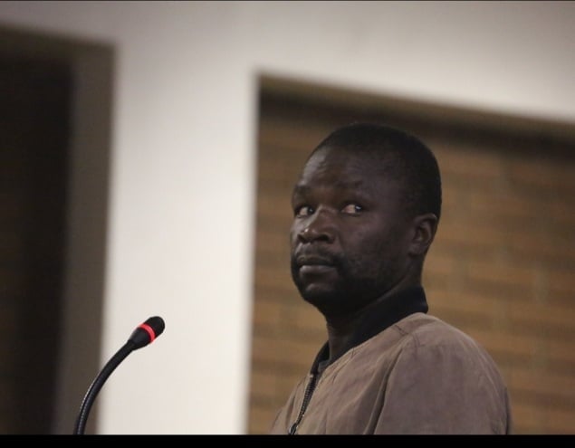 Murder suspect Sizwe Buthelezi abandoned his bail application. Photo by Tumelo Mofokeng