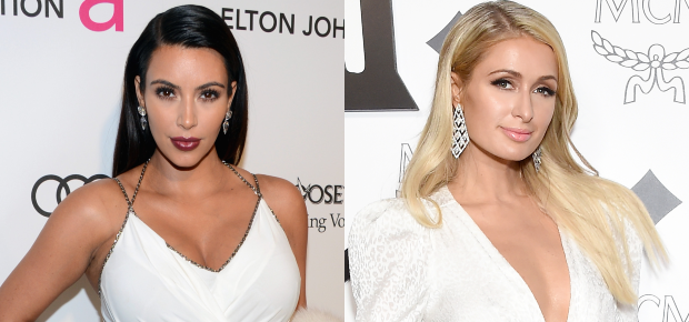 Kim Kardashian-West & Paris Hilton (PHOTOS: Getty Images/Gallo Images) 