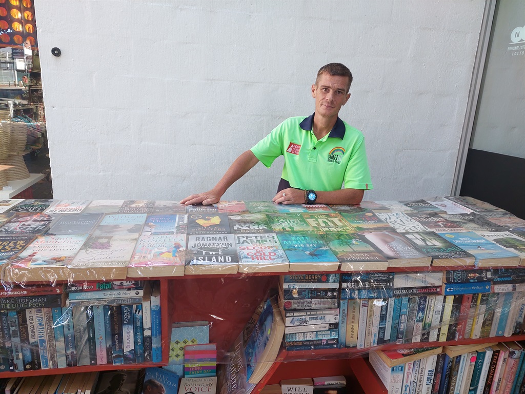 David van der Westhuizen, 43, is now a book seller