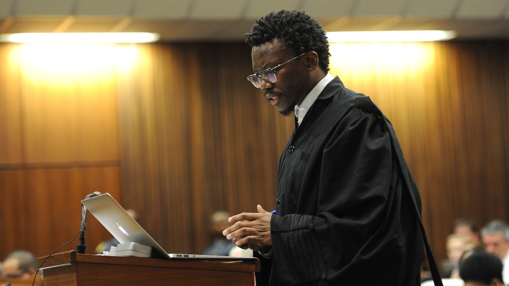 Advocate Tembeka Ngcukaitobi is seen in the Gauteng High Court in Pretoria.