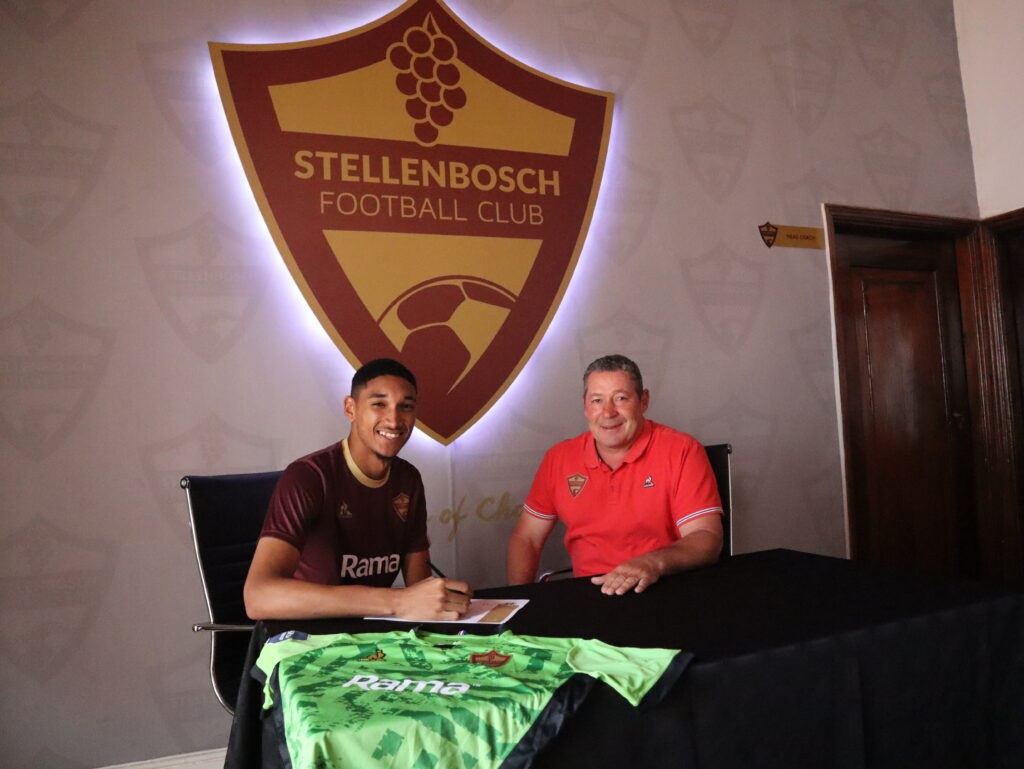 New Stellenbosch signing Dejean Ah Shene.