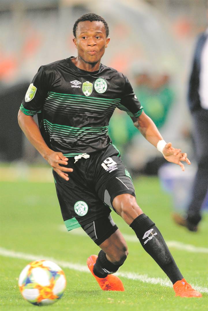 Bongani Sam of Bloemfontein Celtic is one of the players who was identified through the Nedbank Ke Yona Team Search campaign.     Photo by   Backpagepix