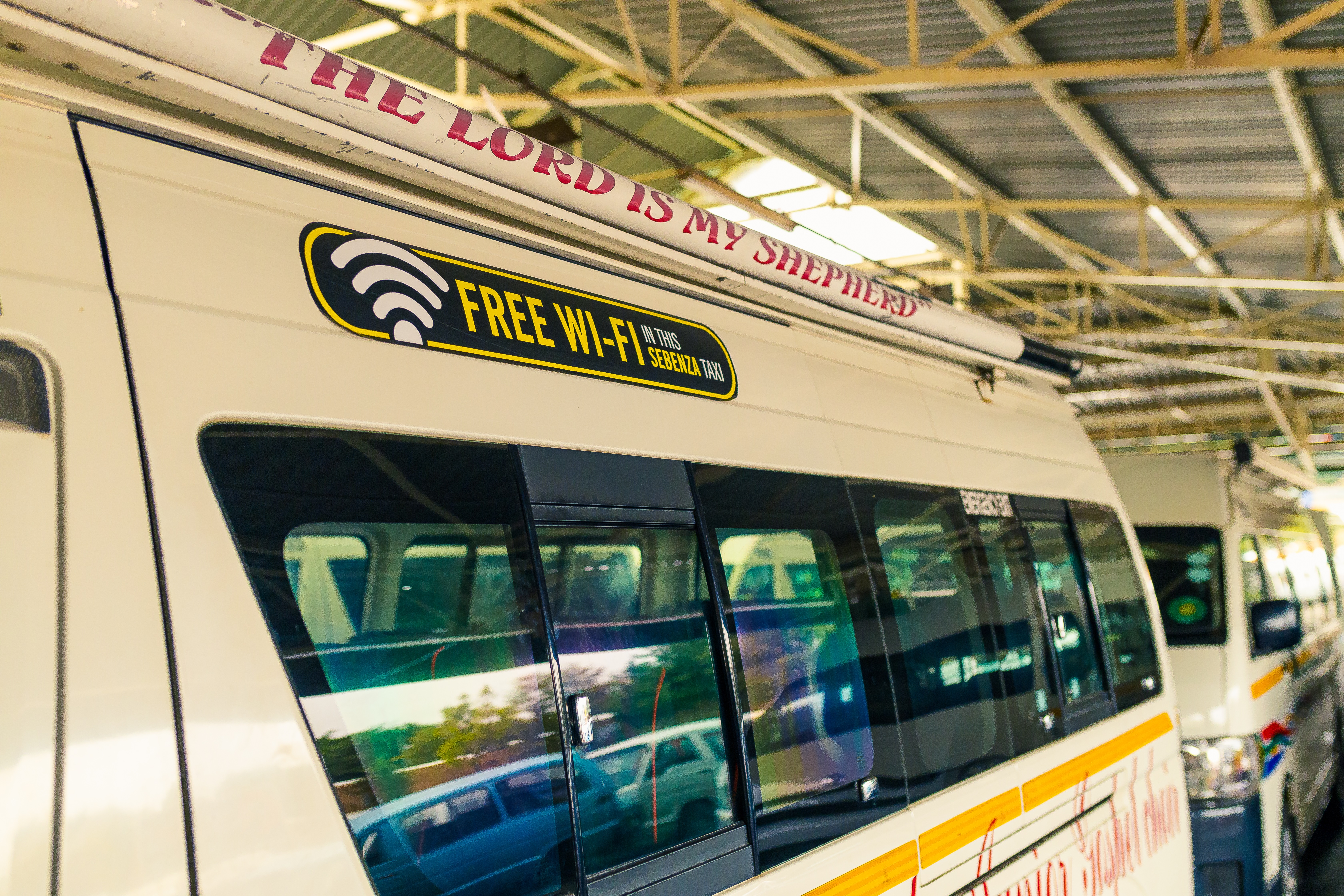 How to connect to the free Sebenza wi-fi at your nearest taxi rank