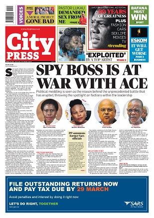 City Press, 24 March 2019.