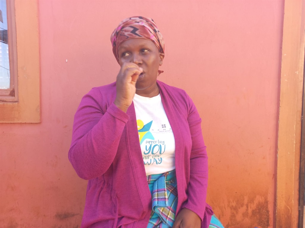 Mary Moteka says her son, Kekeletso, was stabbed