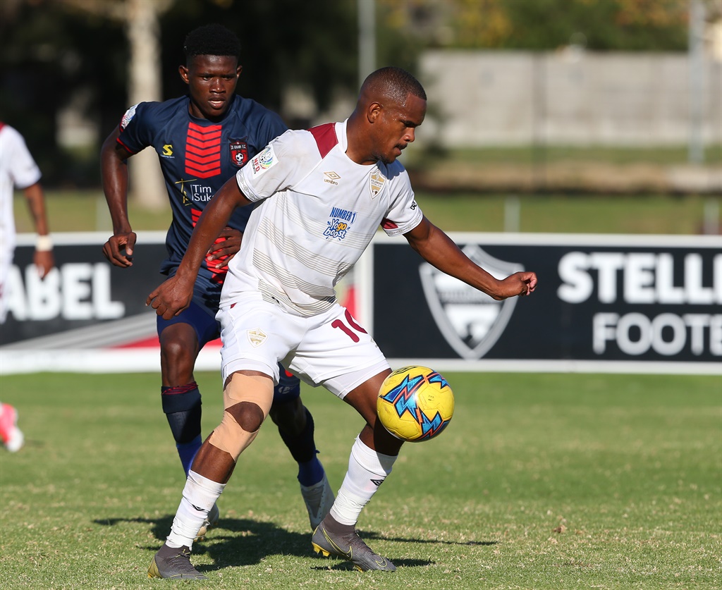 Red-Hot Stellenbosch FC striker Iqraam Rayners is the league's top scorer.
 (Photo by Carl Fourie/Gallo Images)
