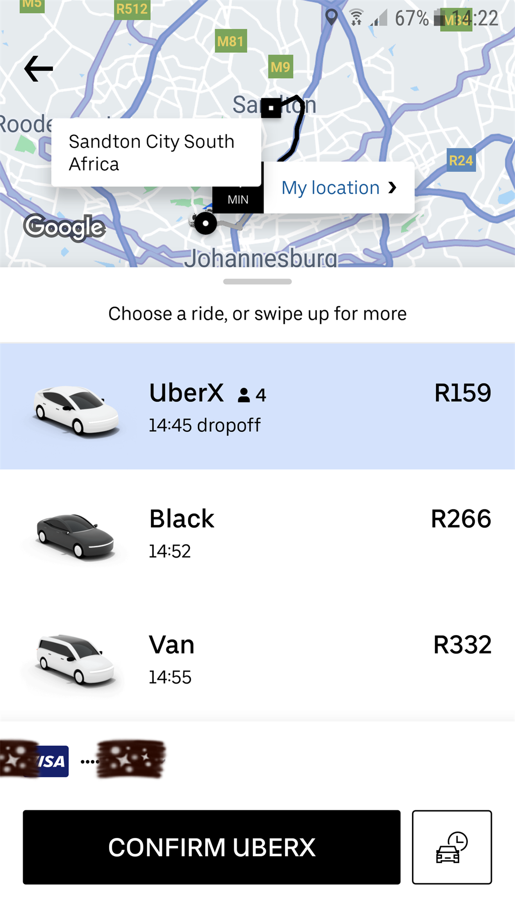 Yookoo Rider, Uber, InDriver, Taxify, Bolt