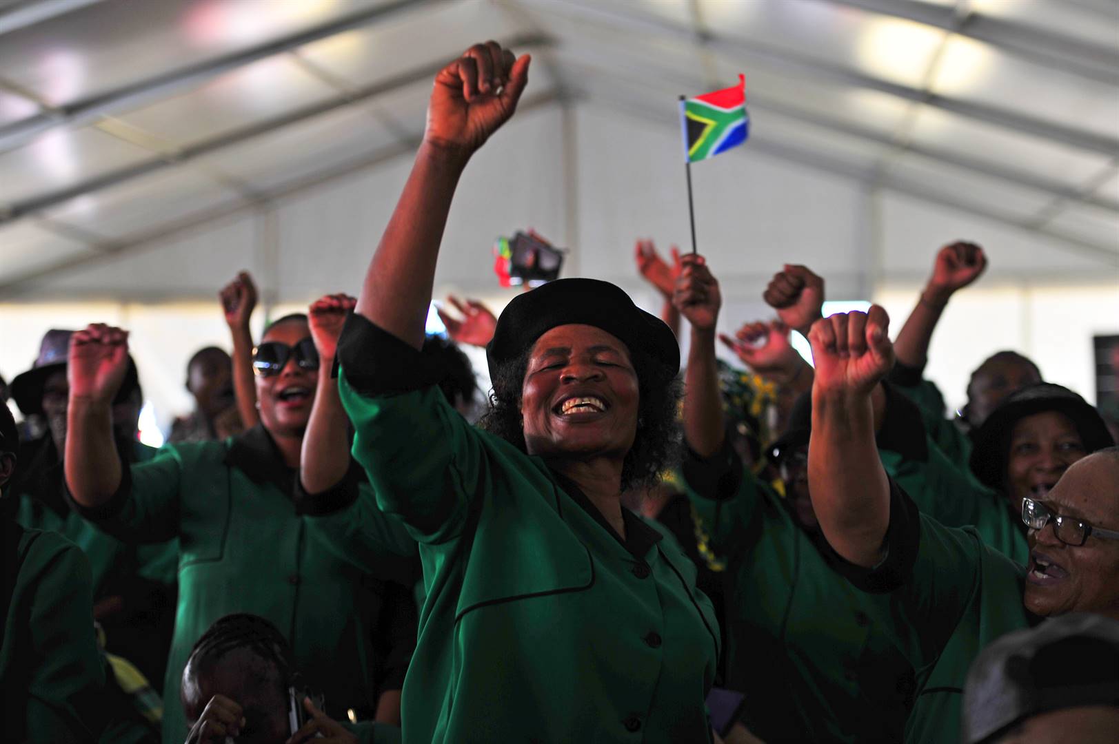  The ANC Womens League celebrate on Human Rights Day in Sharpeville. Picture: Tebogo Letsie/City Press