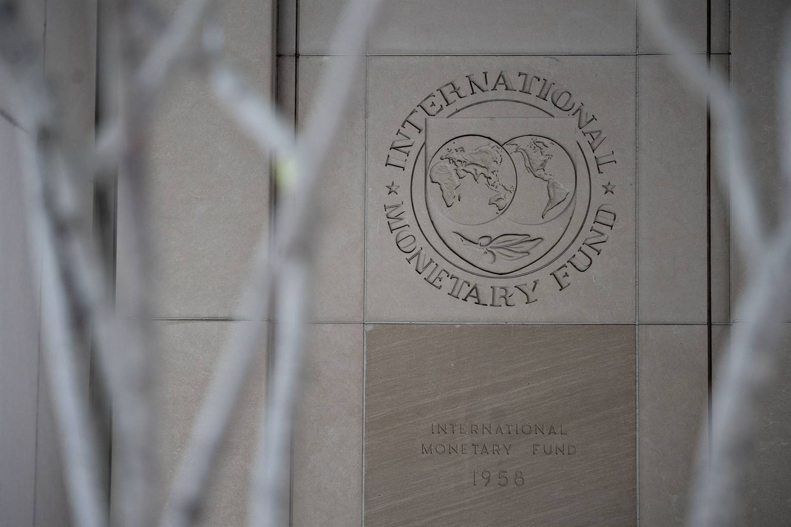 Die Internasionale Monetêre Fonds (IMF) se hoofkantoor in Washington. Foto: Getty Images