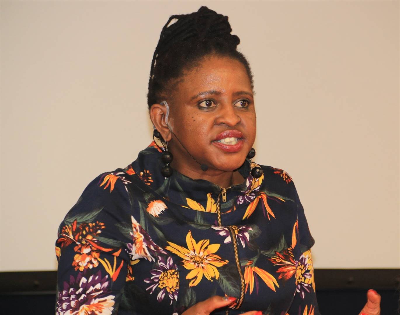 South African National Editors Forum chairperson Mahlatse Mahlase talks about the safety of South African journalists. She says threats on journalists are on the increase. Picture: Palesa Dlamini/City Press