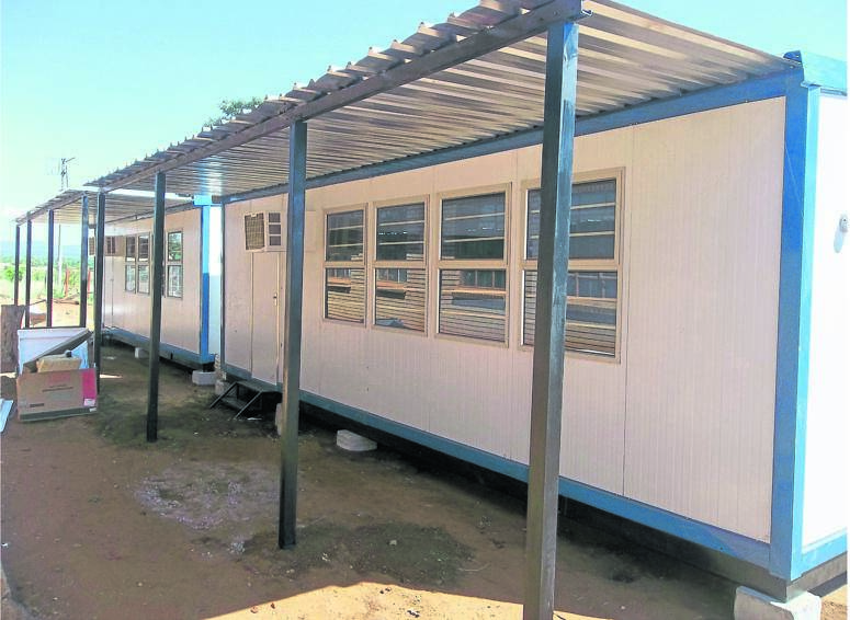 Provincial education spokesperson Steve Mabona said pupils discovered a dead body under a Grade 5 mobile container classroom. Photo: Mzamani Mathye