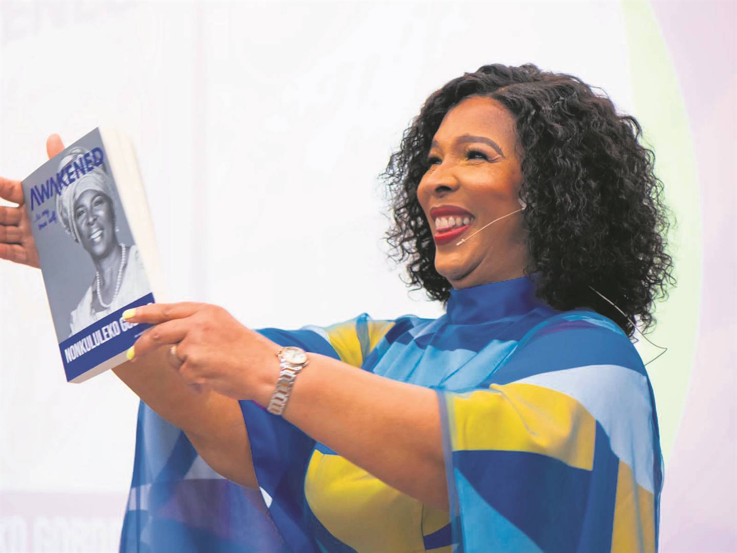 First black chartered accountant, Nonkululeko Gobodo, publishes her first book.  