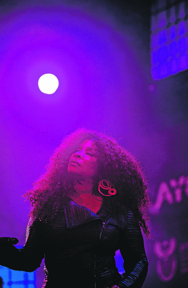 Chaka Khan at the Cape Town International Jazz Festival, which is celebrating running for 20 years Picture: Lerato Maduna