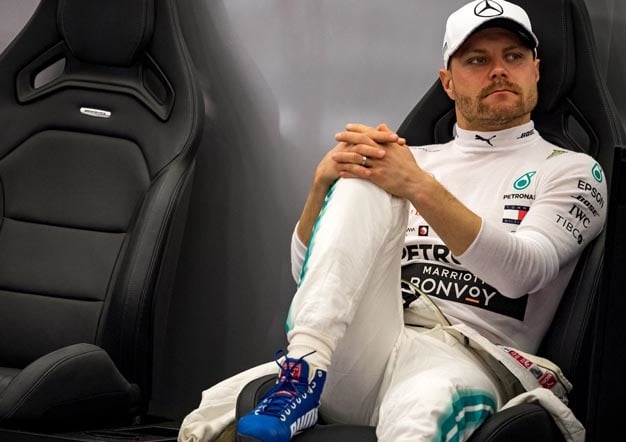 Mercedes Finnish driver Valtteri Bottas