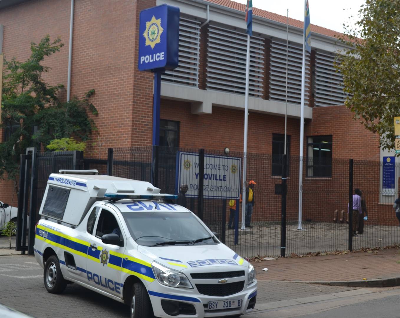 The Yeoville police station had an oversight inspection conducted by the Democratic Alliance following allegations that illegal immigrants who have been arrested pay a bribe in exchange of being released. Picture: Palesa Dlamini/City Press