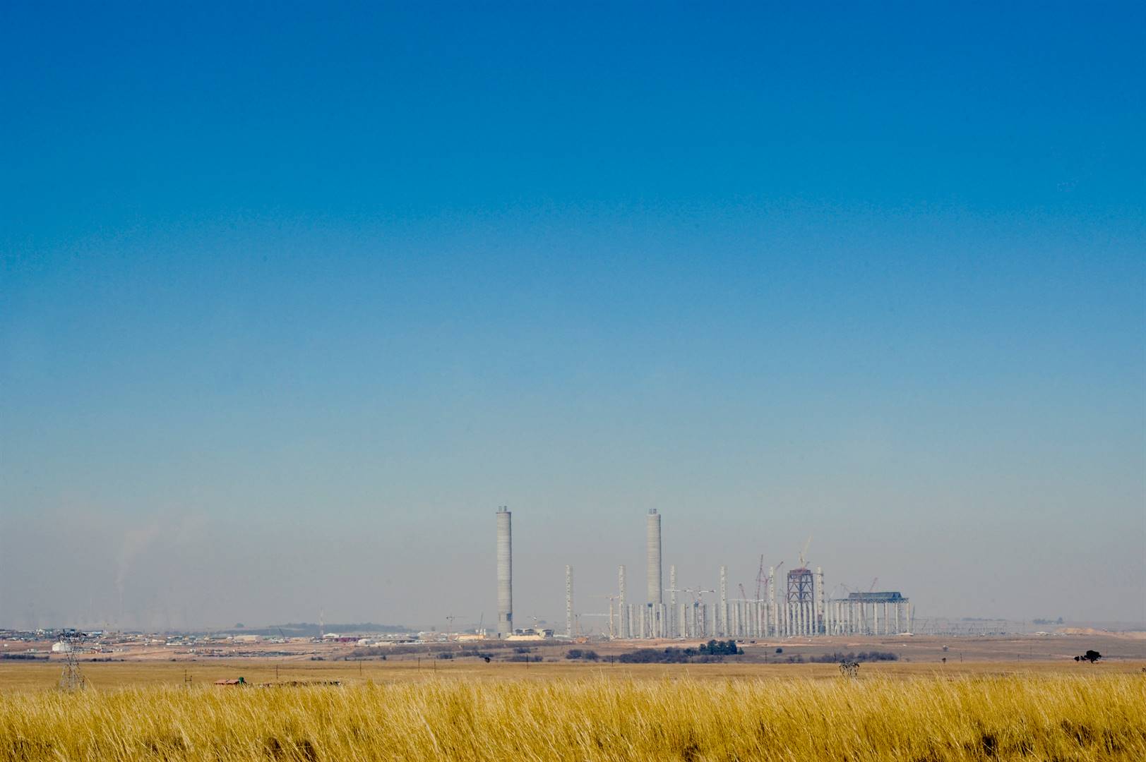 Kusile is a coal-fired power station close to the existing Kendal power station in the Delmas municipal area of the Mpumalanga province. Picture: Herman Verwey/City Press