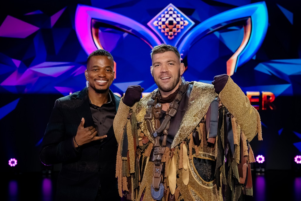 Dricus Du Plessis on The Masked Singer (Supplied)