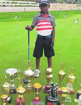 The young Simthandile “SimTiger” Tshabalala will represent South Africa at the Australian Open Golf Championship this weekend.