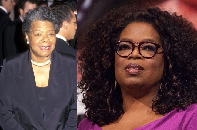 It would've been acclaimed writer and poet Maya Angelou's 95th birthday. Oprah Winfrey gave a shoutout to her late friend and mentor on Instagram. (PHOTO: Gallo Images/Getty Images)