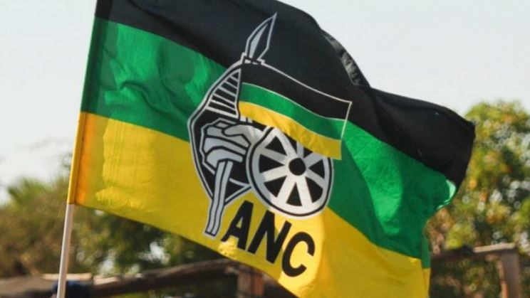 ANC flag. Photo from Gallo images