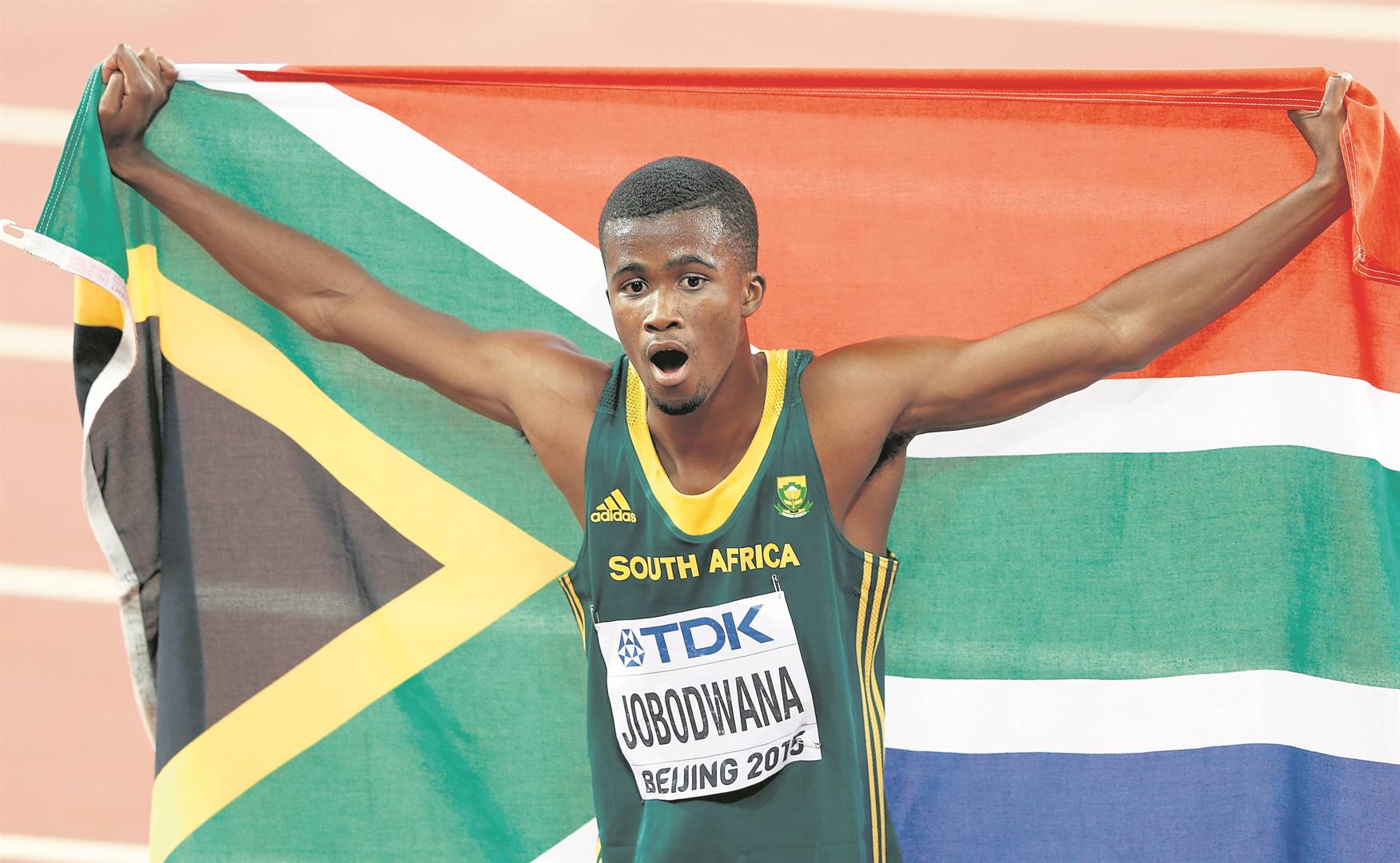 South African sprinter Anaso Jobodwana. Picture: Gallo Images