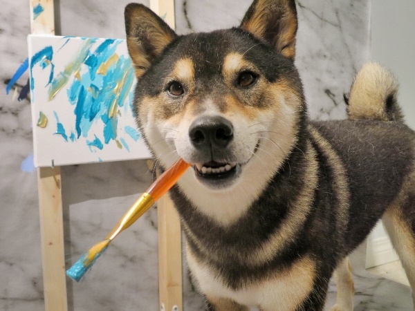 dog paintings 