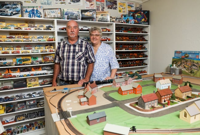 Willem and Amanda Pretorius have an eye for detail and their home is filled with thousands of tiny items. (PHOTO: Lubabalo Lesolle) 