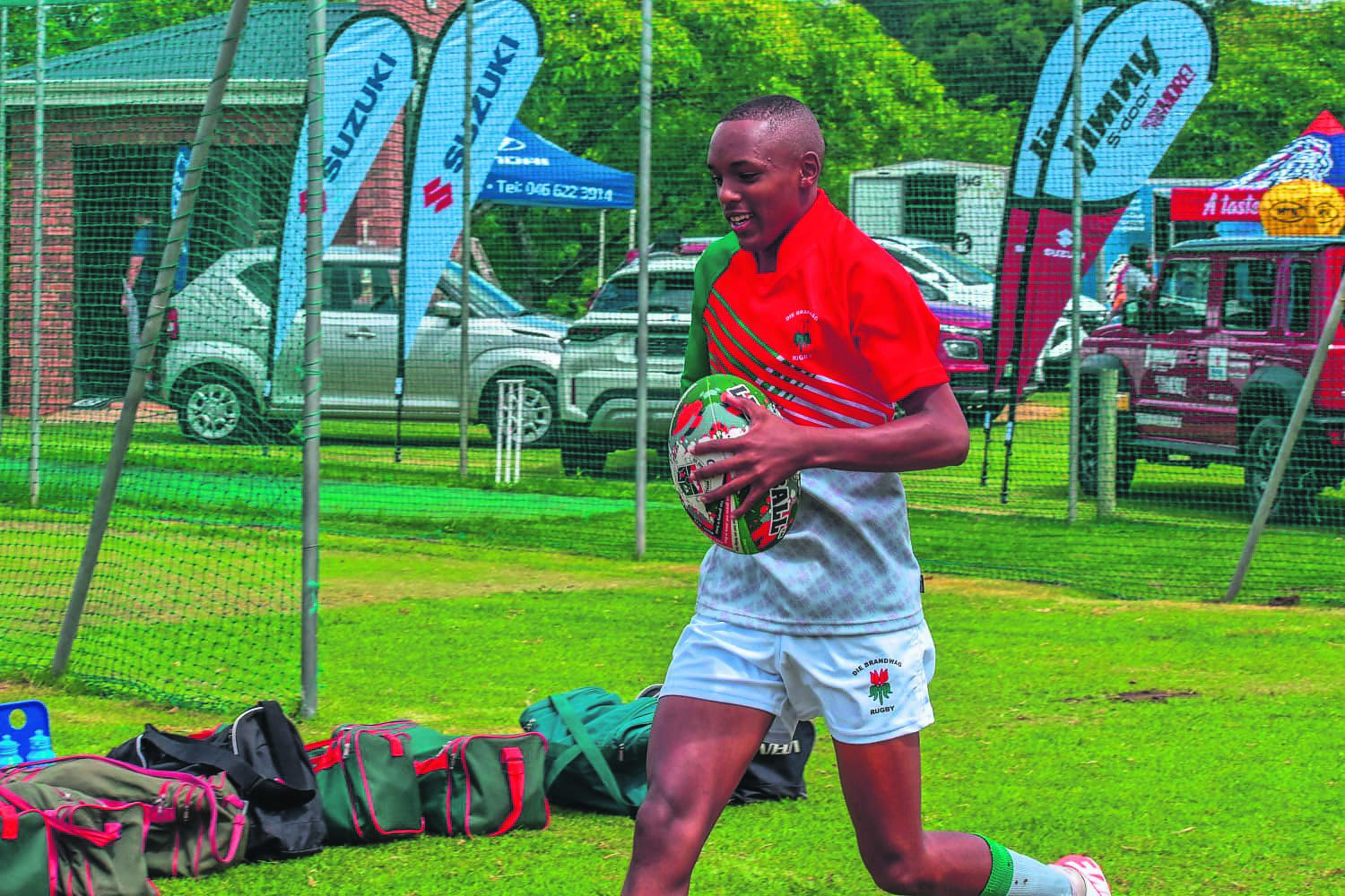 Leewin Kammies has dreams of playing international rugby.    