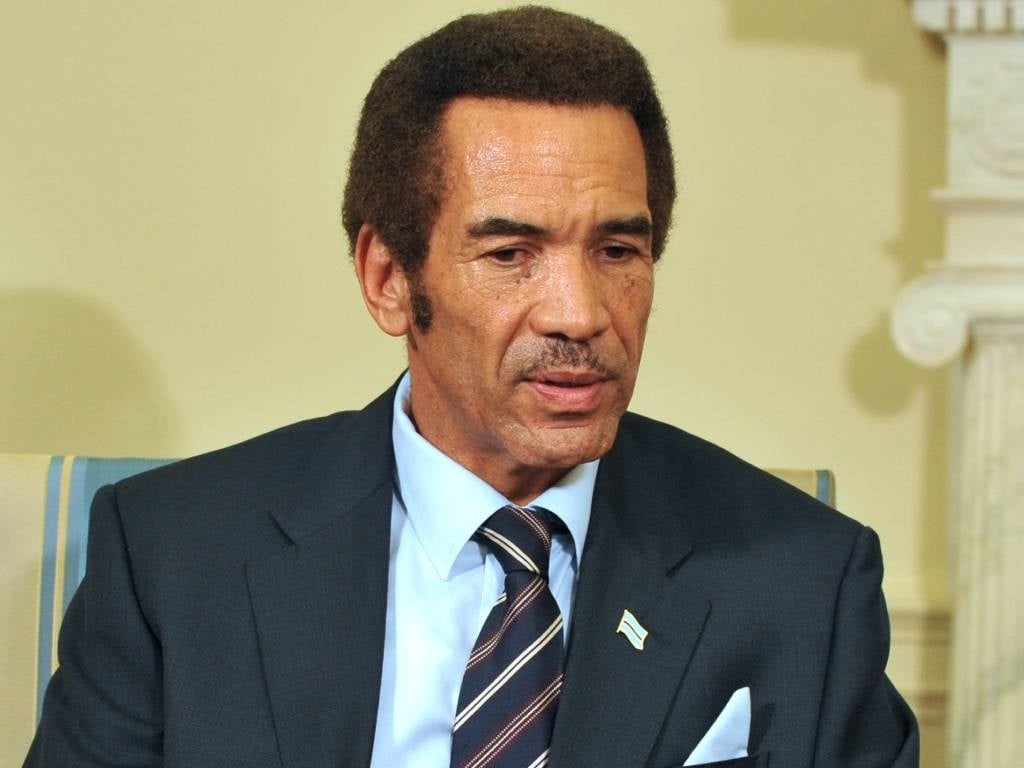 Botswana's former president Ian Khama said he didn't attend the commemoration of a public holiday in honour of his father because he feared for his life. 