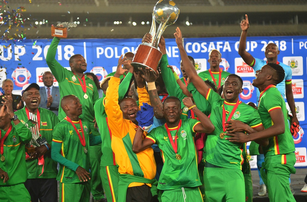 Zimbabwe winners the 2018 COSAFA Cup final 