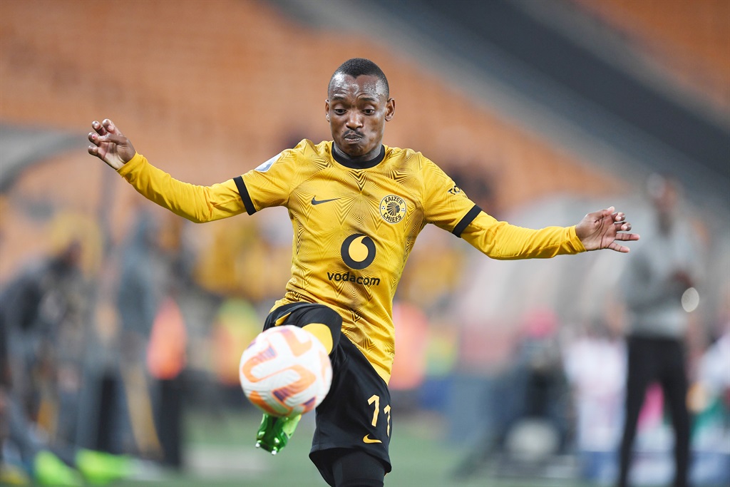 JOHANNESBURG, SOUTH AFRICA - OCTOBER 19: Khama Billiat of Kazier Chiefs during the DStv Premiership match between Kazier Chiefs and TS Galaxy at FNB Stadium on October 19, 2022 in Johannesburg, South Africa. (Photo by Lefty Shivambu/Gallo Images)