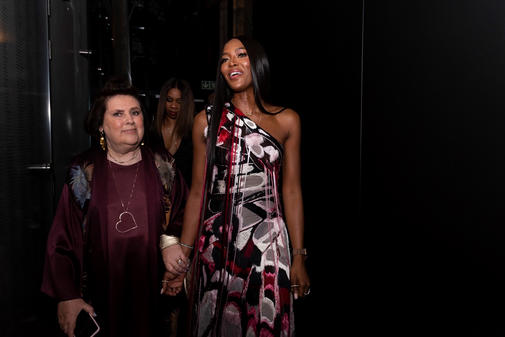 Naomi Campbell with Suzy at the Zeitz Museum of Co