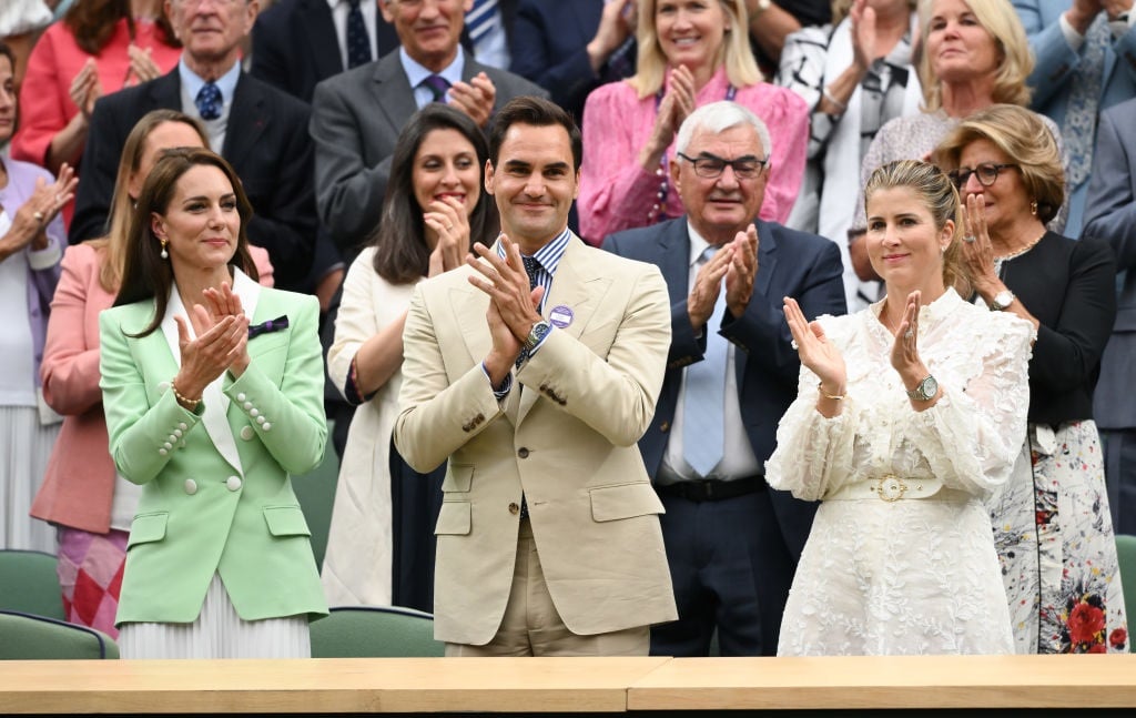 Catherine, Princess of Wales, Roger Federer and Mi