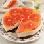 Cheesecake tart with grapefruit jelly