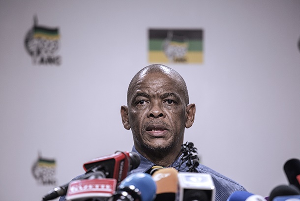 ANC secretary general Ace Magashule (Photo by GIANLUIGI GUERCIA / AFP)