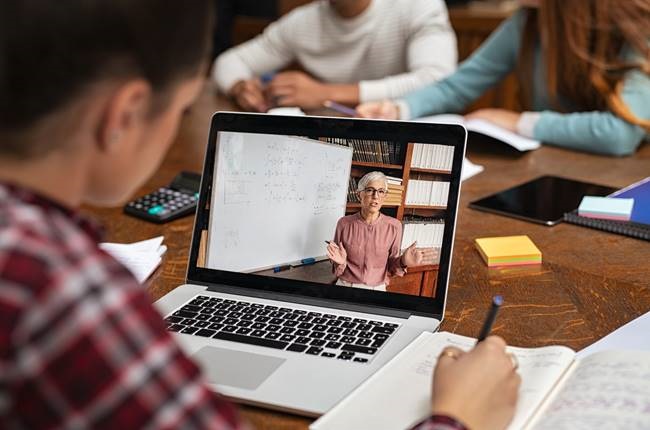 You might think you have only connected to an online classroom, but...