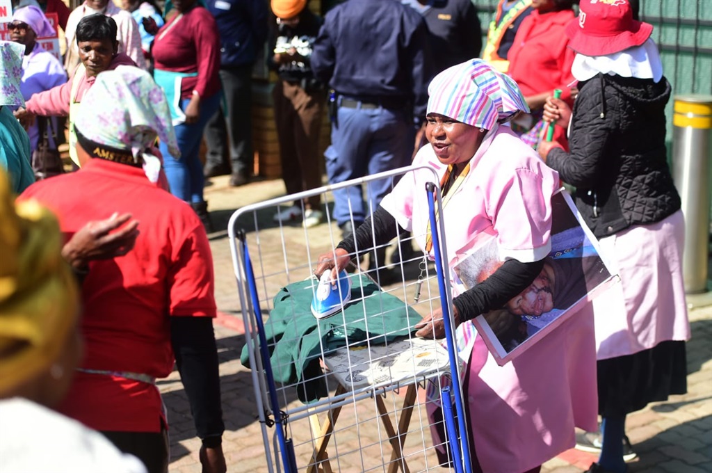 Domestic workers are not happy with the treatment they get from their employers. Photo by Raymond Morare