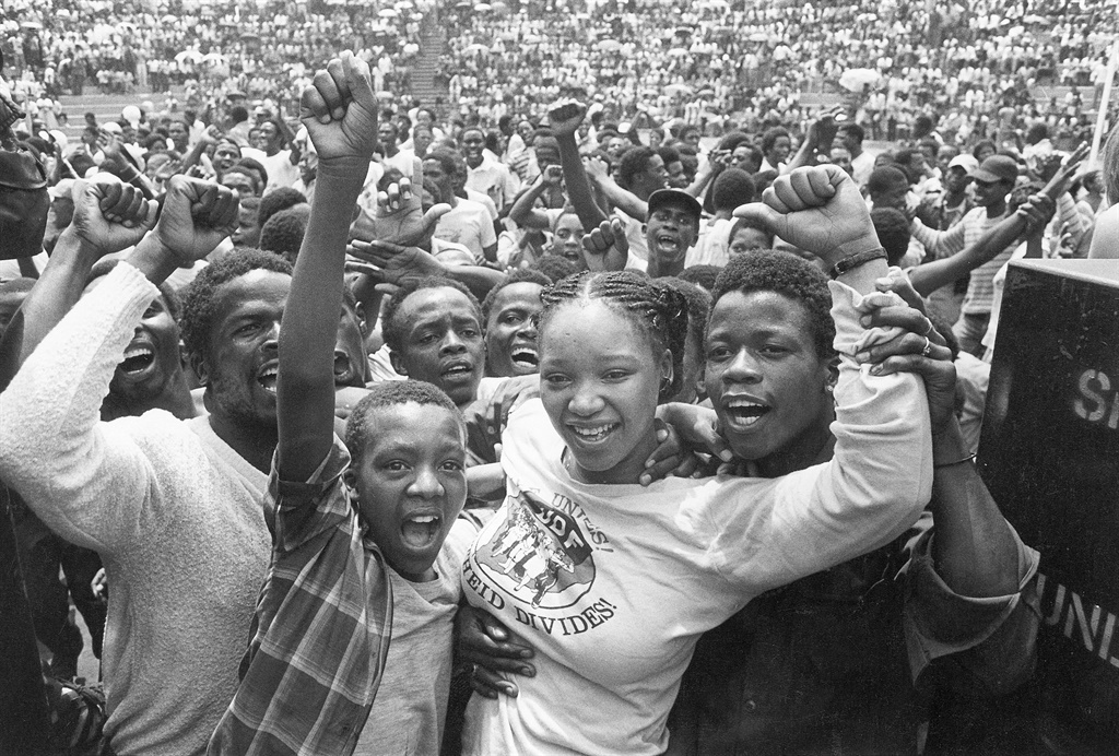 On February 10, 1985, Zindzi Mandela read a letter written by Nelson Mandela during his incarceration to a crowd of his supporters at Jabulani Stadium in Johannesburg. 