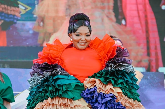 Fashion consultant Yoliswa Mqoco curated the Dove fashion showcase at the 2023 Durban July.
