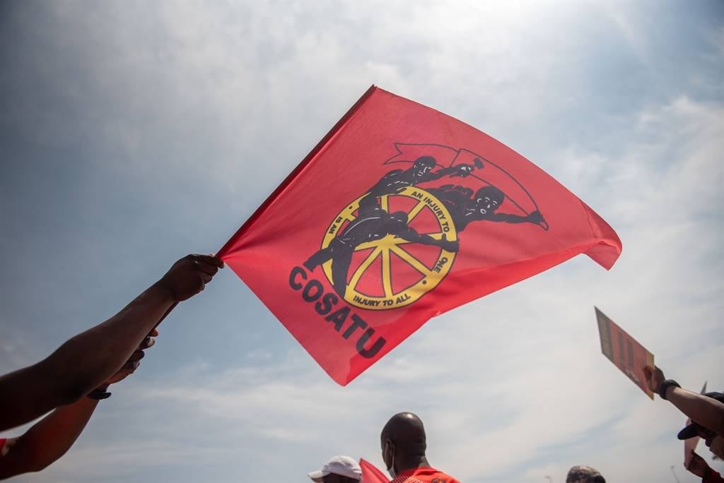 Trade union federation Cosatu is opposed to the proposed General Intelligence Laws Amendment Bill. Photo: Gallo Images